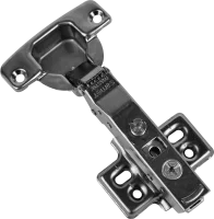 Петля мебельная накладная с доводчиком Samet Master Black 95°