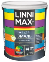 Эмаль Linnimax цвет прозрачный полуматовый база Б3 2.35 л