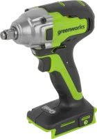 Гайковерт аккумуляторный бесщеточный Greenworks GD24IW400, 24 В, 400 Нм, без АКБ и ЗУ