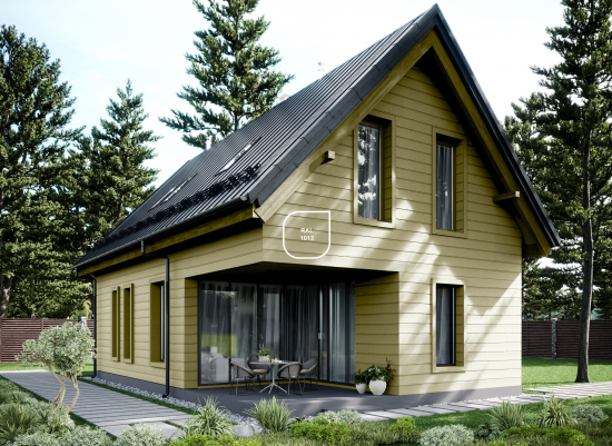 Краска фасадная Linnimax Holzfarbe моющаяся матовая цвет белый база 1 1.25 л