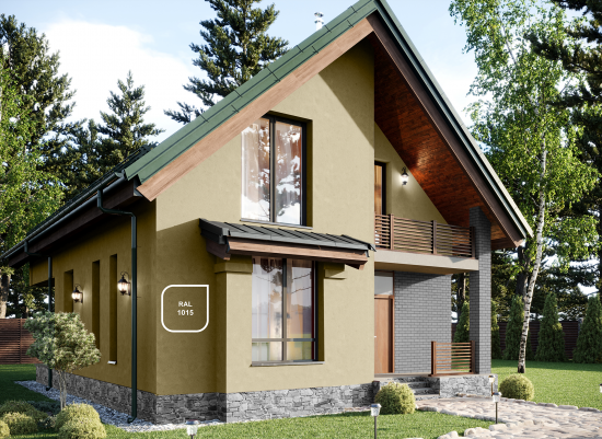 Краска фасадная Linnimax Holzfarbe моющаяся матовая цвет белый база 1 1.25 л