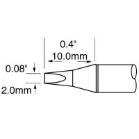 Картридж-наконечник для MFR-H1 METCAL SFP-CH20