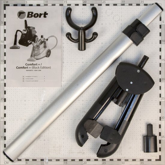 Отпариватель вертикальный Bort Comfort+ Black Edition 2350 Вт 3 л черный