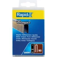 Закаленные супертвердые скобы Rapid тип 90 25 мм (3000 шт.)