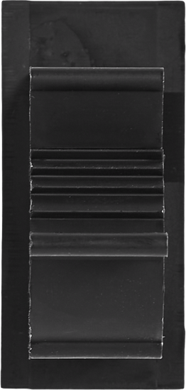 Площадка самоклеящаяся для хомутов ø15 мм 19x25 мм цвет черный 5 шт