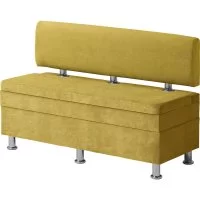 Кухонный диван НОРТА norta hippo 1200x490x770 горчичный
