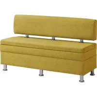 Кухонный диван НОРТА norta hippo 1300x490x770 горчичный