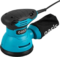 Эксцентриковая шлифмашина сетевая Oasis GX-30, 300 Вт, 125 мм