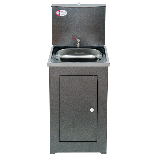 Дачный умывальник Мастерица 20 л, серебро