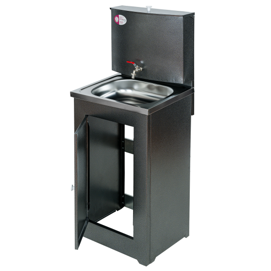 Дачный умывальник Мастерица 20 л, серебро