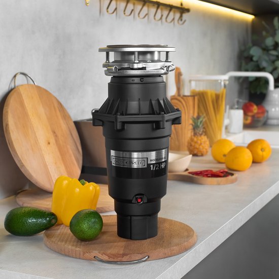 Измельчитель пищевых отходов Bone Crusher ВС-810 Slim Line 490 Вт 2600 об./мин (ВС810 AS-Slim Line)