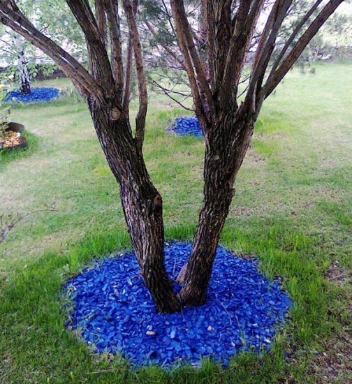 Щепа цвет синий 50 л