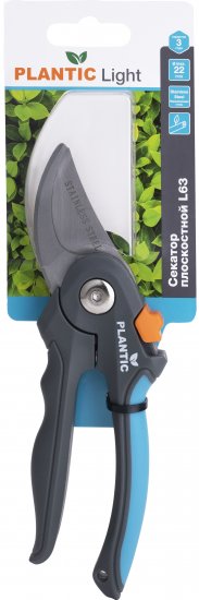 Секатор плоскостной Plantic Light L63 22 мм