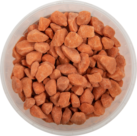 Декоративная мраморная крошка оранжевая 500 г