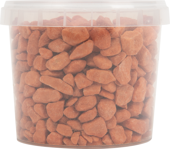 Декоративная мраморная крошка оранжевая 500 г