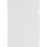 Папка уголок Flexoffice FO-CH04 CLEAR