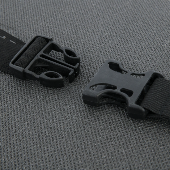 Сиденье туристическое 35L23 35x2x23 см полиэтилен синий/черный