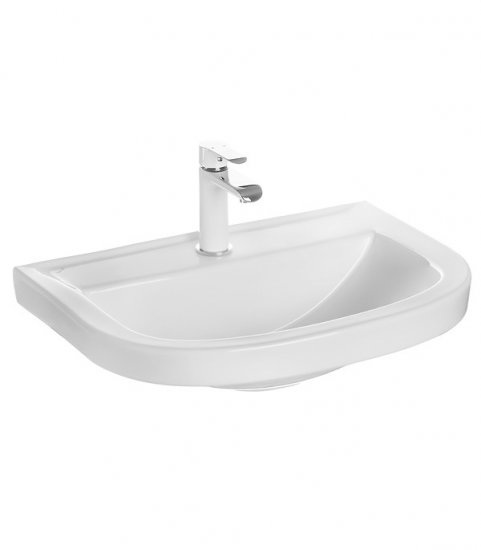 Раковина Santeri Pro 56 см подвесная белая (1.3115.5.S00.10B.0)