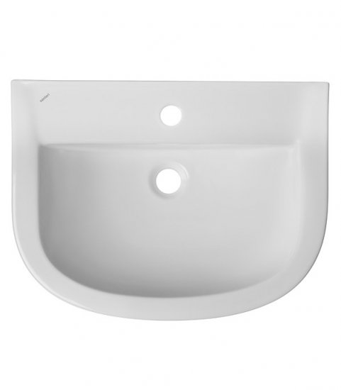Раковина Santeri Pro 56 см подвесная белая (1.3115.5.S00.10B.0)
