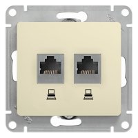 Компьютерная механизм розетки Systeme Electric Glossa