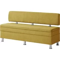 Кухонный диван НОРТА norta hippo 1500x490x770 горчичный