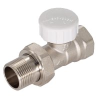 Клапан термостатический СТМ 1/2 ВР(г) х 1/2 НР(ш) для радиатора (CARTVS12)