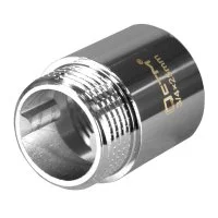 Удлинитель CTM 25 мм х 3/4 ВР(г) х 3/4 НР(ш) латунный (CREMF325)