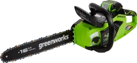 Аккумуляторная пила Greenworks 2005807UA 40 В шина 40 см АКБ и ЗУ в комплекте