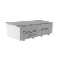 Гипсокартон Vetonit (Gyproc) Оптима 2500х1200х12,5 мм