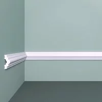 Молдинг из экополимера ударопрочный 30х12х2000 мм под покраску Bello Deco XPS M 3 белый
