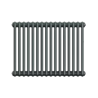 Радиатор трубчатый Rifar Tubog TUB 3057-16 TI 500/103 16 секций боковое подключение сталь серый