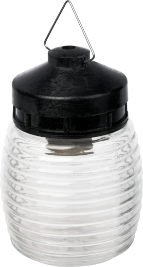 Светильник уличный подвесной Шар TDM Electric Бочонок 60 Вт IP54 цвет белый без опоры