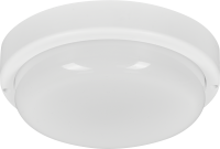 Светильник ЖКХ светодиодный Wolta LCL04-20W-R21-4K-SM 20 Вт IP65 с датчиком движения круг цвет белый