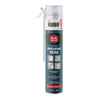 Пена монтажная бытовая Kudo Praktik 55 всесезонная 640 мл