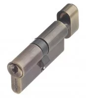 Цилиндр Palladium AL 70 T01 AB 70 35х35 мм ключ/вертушка античная бронза
