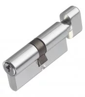 Цилиндр Palladium AL 70 T01 CP 70 35х35 мм ключ/вертушка хром