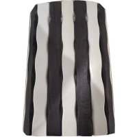 Настенный извилистый абажур Бацькина баня Zebra