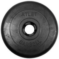 Диск обрезиненный BARFITS barbell atlet