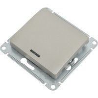Одноклавишный механизм выключателя Systeme Electric Glossa