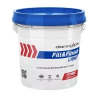 Шпатлевка Danogips Fill&Finish Light универсальная облегченная 17 л/20,9 кг