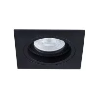 Светильник встраиваемый GU10 поворотный черный 35 Вт IP20 Arte Lamp Tarf (A2178PL-1BK)