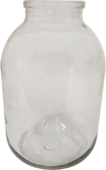 Банка стеклянная СКО-82 v3.0 л ø15.4 h23.6 см