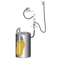 Бочка для откачки масла из бочки SAMOA K-5/C/B WALL MOUNTED PUMP KIT