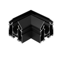 Коннектор для магнитного шинопровода L-образный Elektrostandard Slim Magnetic черный (a062151)