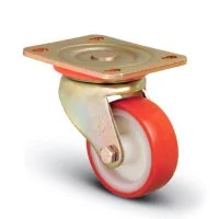 Сверхмощное полиуретановое поворотное колесо MFK-TORG ED01-ZBP-100