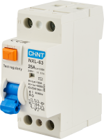 УЗО CHINT NXB-63S 2P 25 A 30 мА 6 кА AC