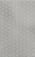 Плитка декор Kerama Marazzi Ломбардиа серая 400x250x8 мм