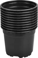 Горшок круглый 12x9.5 см 750 мл 10 шт.