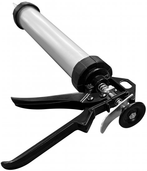 Пистолет для герметика закрытый Vertextools 9016 600 мл