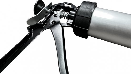 Пистолет для герметика закрытый Vertextools 9016 600 мл